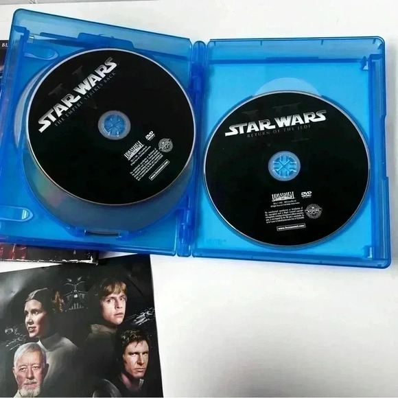 Star Wars Trilogy (Blu-ray/DVD,  2013, 6-Disc Set) - Picture 7 of 7